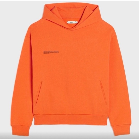 PANGAIA Orange Hoodie Hooded Sweatshirt & Sweatpants Organic Cotton S